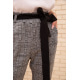 Жіночі вкорочені штани в клітку колір Сірий 172R9313-1