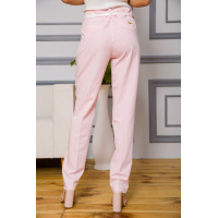 Жіночі штани класичні рожевого кольору 182R234