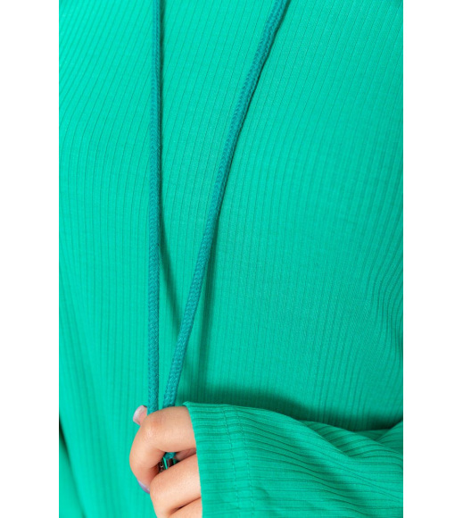 Костюм женский с капюшоном, цвет светло-зеленый, 131R8363
