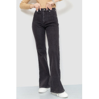 Джинсы женские на флисе, цвет черный, 201R223-2