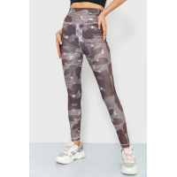 Лосины женские, цвет коричневый, 220R009