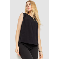 Майка женская нарядная 10R2R331, цвет Черный