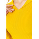Кофта жіноча в рубчик, колір гірчичний, 204R015