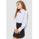 Блузка нарядна для дівчаток, колір білий, 172R201-2