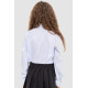 Блуза для девочек нарядная, цвет белый, 172R201-2