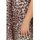 Платье женское, цвет леопардовый, 219RT-4025