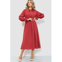 Платье нарядное, цвет темно-коралловый, 204R601