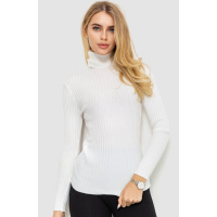 Гольф женский однотонный, цвет белый, 204R048