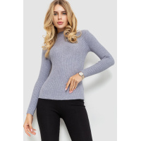 Гольф женский однотонный, цвет серый, 204R016