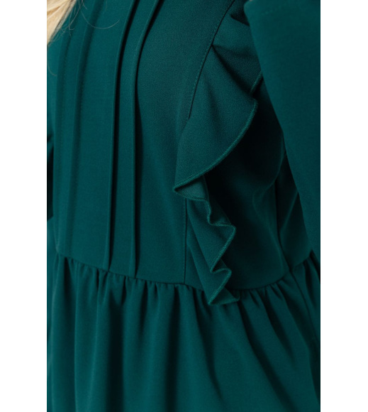 Платье классическое нарядное, цвет зеленый, 102R343