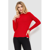 Гольф женский однотонный, цвет красный, 204R038