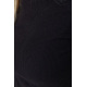 Гольф жіночий в рубчик, колір чорний, 102R5199