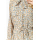 Платье свободного кроя на подкладке, цвет разноцветный, 214R810