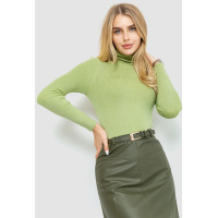 Гольф женский трикотажный, цвет фисташковый, 204R057