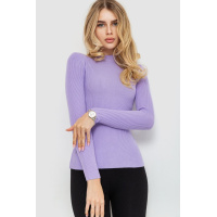 Водолазка женская однотонная, цвет сиреневый, 204R019