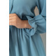 Нарядне плаття, колір темно-бірюзовий, 204R601