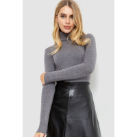 Гольф женский базовый однотонный, цвет серый, 221R042