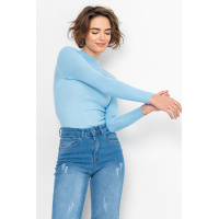 Гольф женский базовый, цвет голубой, 221R915