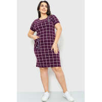 Платье повседневное, цвет бордовый, 231R6320