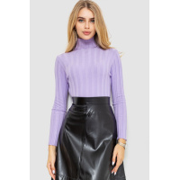 Гольф женский однотонный, цвет сиреневый, 204R056