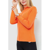 Стильний жіночий гольф, колір помаранчевий, 204R008
