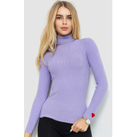 Гольф женский однотонный, цвет сиреневый, 204R052