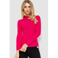 Водолазка женская трикотажная, цвет розовый, 204R035