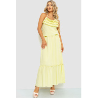 Сарафан однотонный, цвет желтый, 201R4192