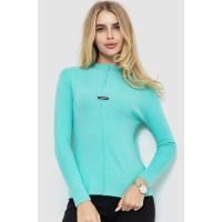 Гольф женский трикотажный, цвет мятный, 204R008