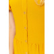 Платье свободного кроя, цвет горчичный, 230R033