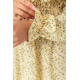 Платье с цветочным принтом, цвет песочно-зеленый, 204R929