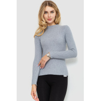 Водолазка женская однотонная, цвет серый, 204R019