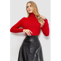 Гольф женский базовый однотонный, цвет бордовый, 221R042