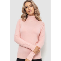 Гольф женский базовый однотонный, цвет светло-розовый, 221R042