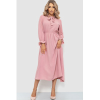 Платье нарядное, цвет пудровый, 204R601