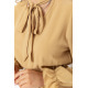 Нарядне плаття, колір бежевий, 204R601