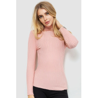 Гольф женский однотонный, цвет светло-розовый, 204R048