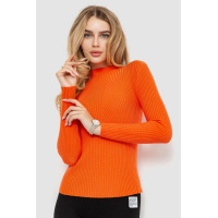 Гольф женский однотонный, цвет оранжевый, 204R016