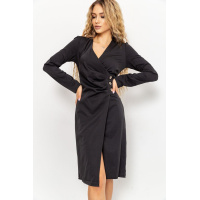 Платье, цвет черный, 176R1050