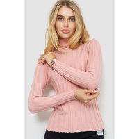 Гольф женский однотонный, цвет светло-розовый, 204R056