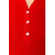 Платье свободного кроя, цвет красный, 231R6444