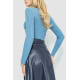 Гольф жіночий базовий, колір джинс, 204R040