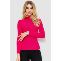 Водолазка женская однотонная, цвет розовый, 204R019