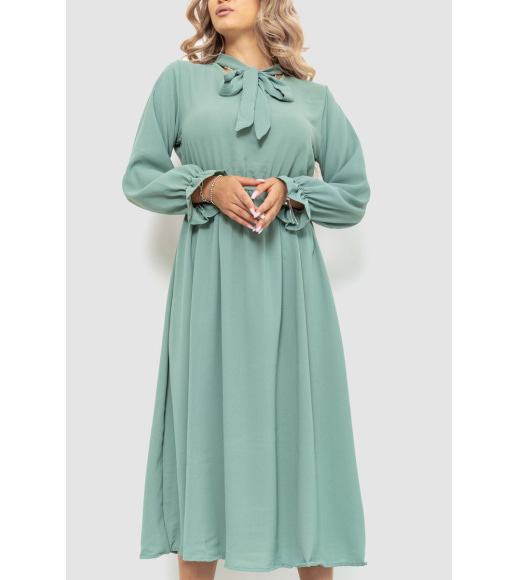 Платье нарядное, цвет оливковый, 204R601