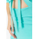 Сукня однотонна, колір м'ятний, 201R1292