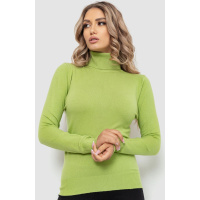 Гольф женский базовый однотонный, цвет фисташковый, 221R042