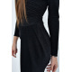 Сукня жіноча чорна, вечірня блискуча 112R011-459