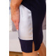 Сукня міні з рукавами 3/4, синьо-сріблястого кольору, 172R008-3