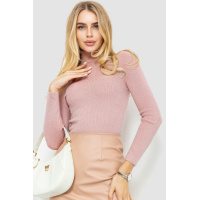 Гольф женский трикотажный, цвет розовый, 204R057