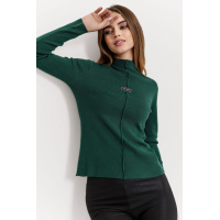 Гольф женский трикотажный, цвет зеленый, 204R008